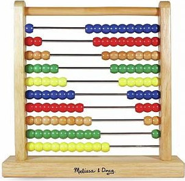 melissa and doug חשבוניה מעץ דגם Abacus