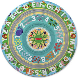 melissa and doug פאזל רצפה מסביב לחוף - 48 חלקים - Melissa And Doug