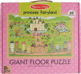 melissa and doug פאזל רצפה עולם הפיות והנסיכות - Melissa and Doug