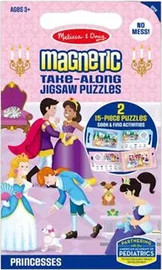 melissa and doug פאזל מגנטי נסיכות - Melissa and Doug
