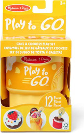 melissa and doug סט משחק לדרך - עוגיות יום הולדת - Melissa And Doug