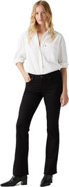 LEVIS ג'ינס Levis לנשים דגם 725 High Rise Bootcut אורך 32