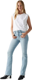 LEVIS ג'ינס Levis לנשים דגם 725 High Rise Bootcut אורך 32