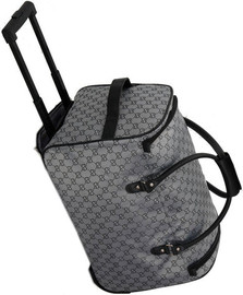 Santa Barbara Polo and Racquet Club תיק נסיעות אלגנטי על גלגלים 20" עליה למטוס שישדרג כל נסיעה מבית המותג POLO CLUB