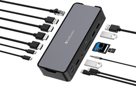 Verbatim תחנת עגינה 32171 Verbatim USB-C Pro Docking Station 15 Ports
