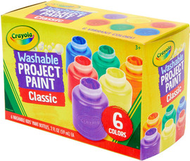 קריולה קריולה 6 צבעי גואש רחיצים Crayola