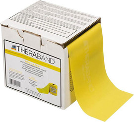 Theraband גליל גומיה טרהבנד צהוב חלש 45.5 מ' TheraBand