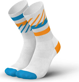Incylence DISRUPTS WHITE BLUE ORANGE גרבי ריצה וספורט