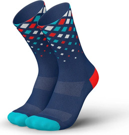 Incylence CRYSTALS NAVY CYAN INFERNO גרבי ריצה וספורט