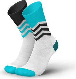 Incylence VOLTS CYAN BLACK גרבי ריצה וספורט