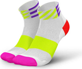 Incylence ELEMENTS SHORT WHITE PINK - גרבי אולטרה לייט