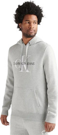 Calvin Klein קפוצ'ון Calvin Klein לגברים דגם Monogram Pullover