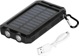 Zeero סוללת גיבוי סולארית Zeero Energy זירו אנרג'י Ultra Charge שחור