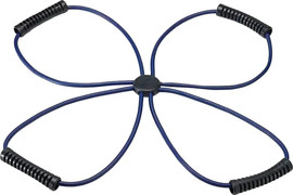 GAIAM גומיית רפורמר בצורת X (פרח)