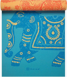 GAIAM מזרן יוגה פרימיום 6 מ"מ  REVERSIBLE ELEPHANT
