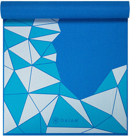 GAIAM מזרן יוגה פרימיום 4 מ"מ לילדים Blue Rocket
