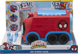 SPIDER-MAN ספיידי משאית מסתובבת יורה חצים