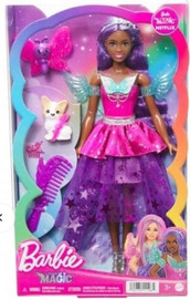 Mattel בובת ברבי נגיעות קסם ברוקלין  HLC33