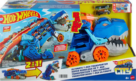 Hot Wheels הוט ווילס טי רקס נושא מכוניות ענק Hot Wheels