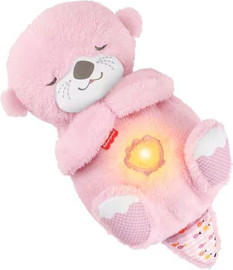 פישר פרייס פישר פרייס לוטרה מרגיעה ורוד Fisher Price
