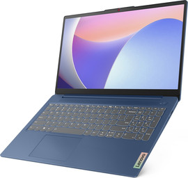 Lenovo מחשב נייד Lenovo IdeaPad Slim 3 15.6" FHD - מעבד Intel N200 - זיכרון 8GB - כונן 128GB - צבע Abyss Blue - כולל Win 11 Home S