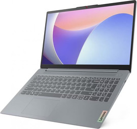 Lenovo מחשב נייד Lenovo IdeaPad Slim 3 15.6" FHD - מעבד Intel N200 - זיכרון 8GB - כונן 128GB - צבע Arctic Grey - כולל Win 11 Home S