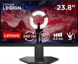 Lenovo מסך גיימינג Lenovo Legion 24-10 23.8'' IPS FHD 240Hz 0.5ms - טכנולוגיית AMD FreeSync Premium - ארגונומי מלא - צבע שחור
