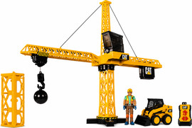 CAT מנוף ג'מבו חשמלי מבית CAT בגודל 50 אינץ' עם סיבוב של 360 מעלות