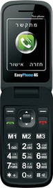 EasyPhone טלפון סלולרי למבוגרים EasyPhone NP-01 Plus 4G בצבע שחור