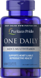 Puritan's Pride מולטי ויטמין לגבר