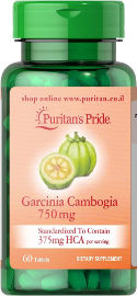 Puritan's Pride גרסיניה קמבוג'יה 750 מ"ג