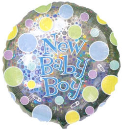 Anagram בלון מיילר 36 - New baby boy