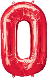 Anagram בלון מיילר 36 - ורוד ספרה 0