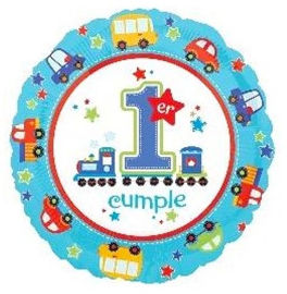 Anagram בלון מיילר 18-ספרדית HB לגיל שנה רכבת
