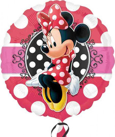 Disney בלון מיילר 18- מיני מאוס עם שמלה אדומה