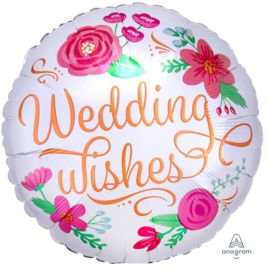 Anagram בלון מיילר 18-אנגלית Wedding פרחוני Wedd