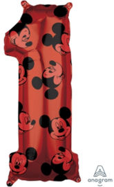 Disney בלון מיילר 26 - מיקי אדום ספרה 1