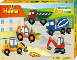 Hama חרוזי גיהוץ קופסא בינונית - רכבי עבודה - Hama