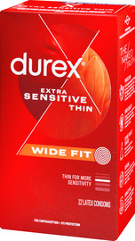 דורקס יבוא מקביל* EXTRA SENSITIVE THIN קונדומים עיצוב חלק Easy On