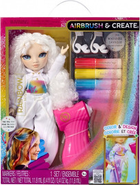 Rainbow High בובת אופנה ריינבו היי DIY מברשת אוויר - עיינים ירוקות