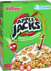 קלוגס Apple Jacks דגני בוקר תפוח קינמון