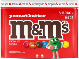 m&m M&M Peanut Butter אם אנד אם חמאת בוטנים 255 גרם