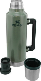 Stanley תרמוס גדול סטנלי עם ידית שומר חום עד 40 שעות 1.9 ליטר STANLEY CLASSIC