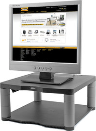 Fellowes מעמד למסך מחשב Premium Monitor Riser Graphite