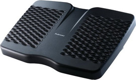 Fellowes מדרך רגליים Fellowes Refresh – הדום משרדי ארגונומי עם גובה מתכוונן ומשטח נוחות