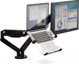 Fellowes תוספת מתקן למחשב נייד לזרוע Fellows PLATINUM Laptop Arm Accessory DEE8044101
