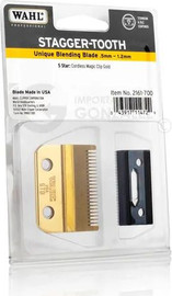 WAHL סכין ופלטה מקורי של וואל זהב Wahl Stagger-Tooth 2161-700