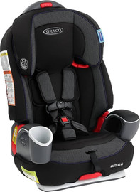 Graco כסא בטיחות ובוסטר 3 ב 1 נאוטילוס Nautilus 65 - שחור/אפור