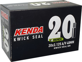 KENDA פנימית עם חומר נגד פנצ'רים לאופניים חשמליים KENDA 20" 1.90-2.125" ונטיל שריידר אוטו
