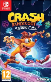 NINTENDO משחק לנינטנדו סוויץ' - Crash Bandicoot 4: It’s About Time